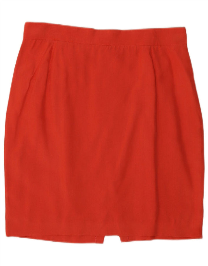 Gonna a tubino vintage da donna W30 rossa media