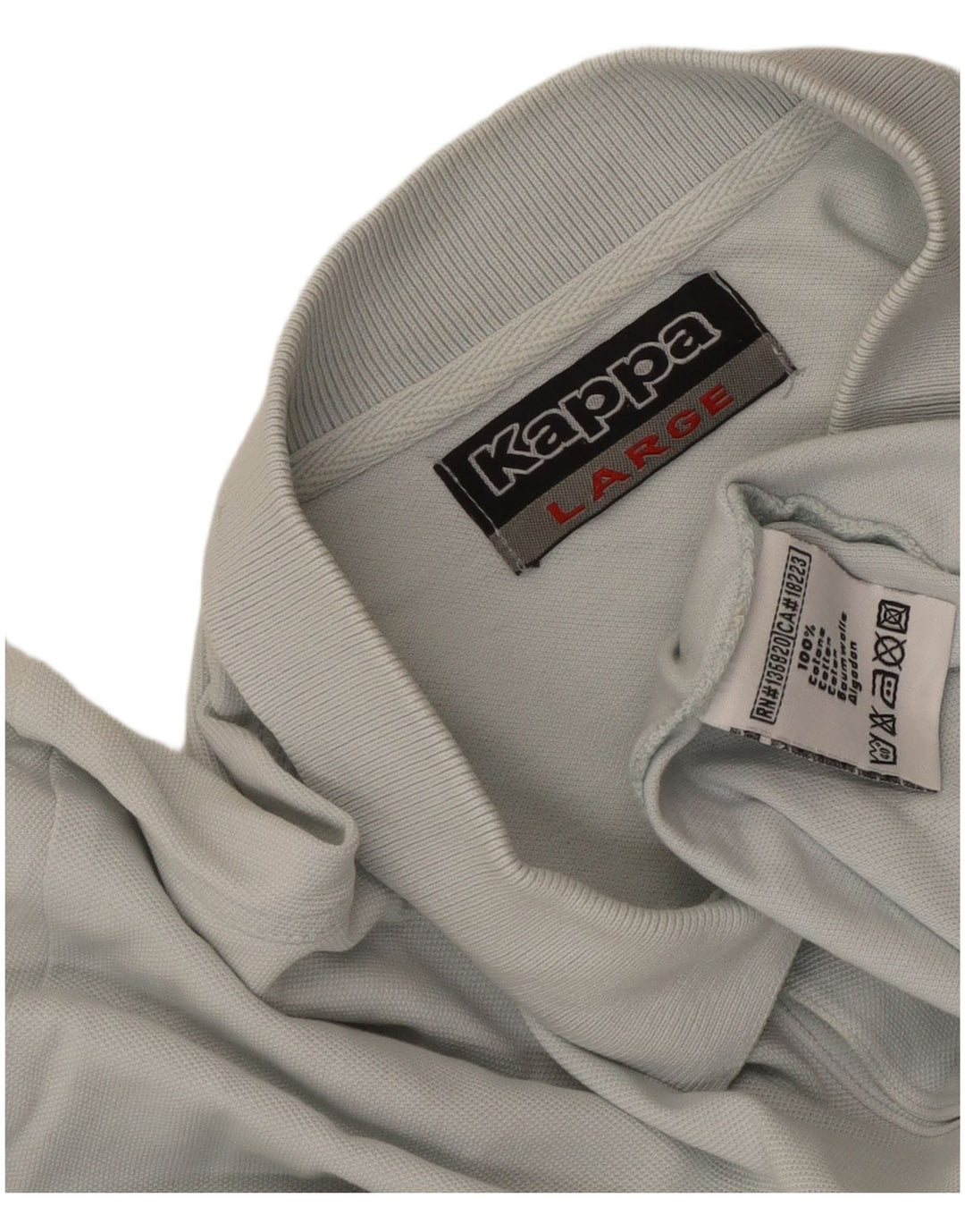 Kappa Polo Homme Grand Bleu Coton