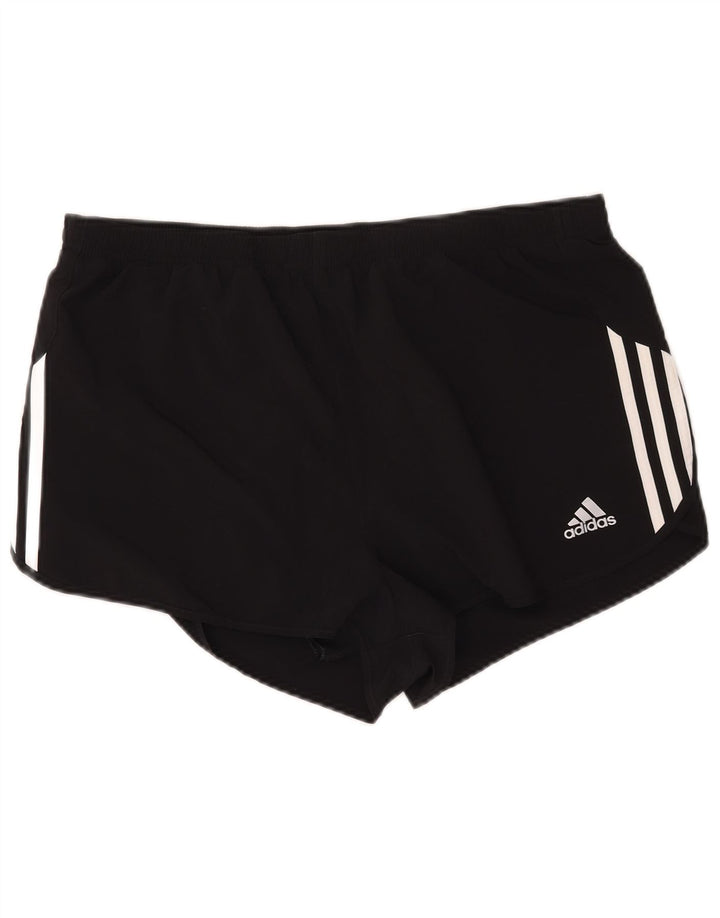 Adidas Mens Climalite Sport Shorts Grande Negro Poliéster