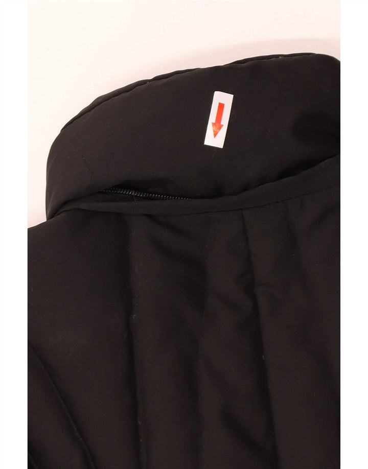 Sergio Tacchini Womens Padded Coat IT 46 Large Black