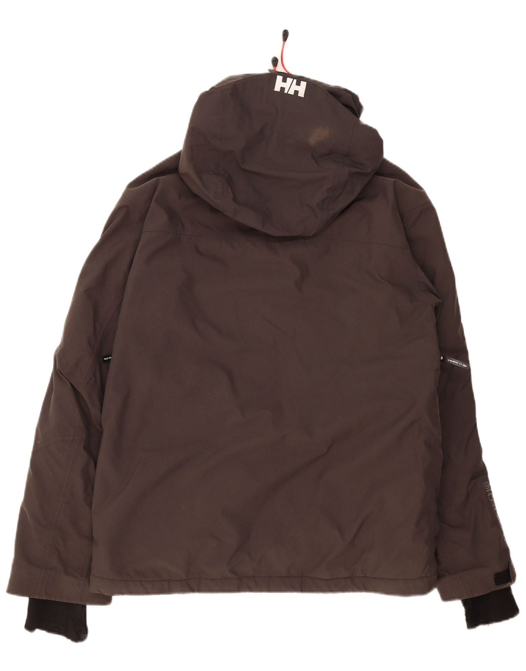 Giacca a vento con cappuccio da uomo Helly Hansen UK 36 Small Grey Colourblock