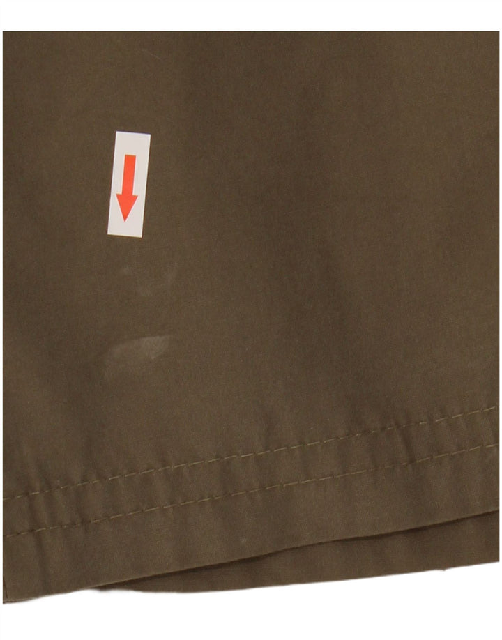 WESTBURY Mens Hooded Sherpa Parka Jacket EU 48 Medium Khaki Acrylic