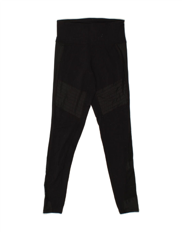 ATHLETA Womens Leggings UK 4 XS Black Polyester Vintage Athleta and Second-Hand Athleta from Messina Hembry 