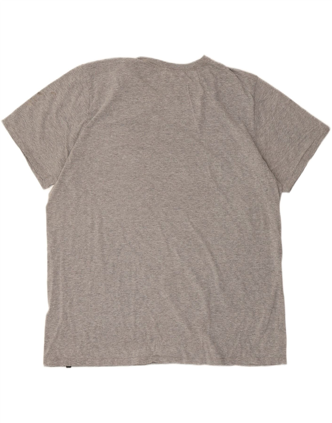 Hurley Mens Graphic T-Shirt Top 2XL Grey Cotton