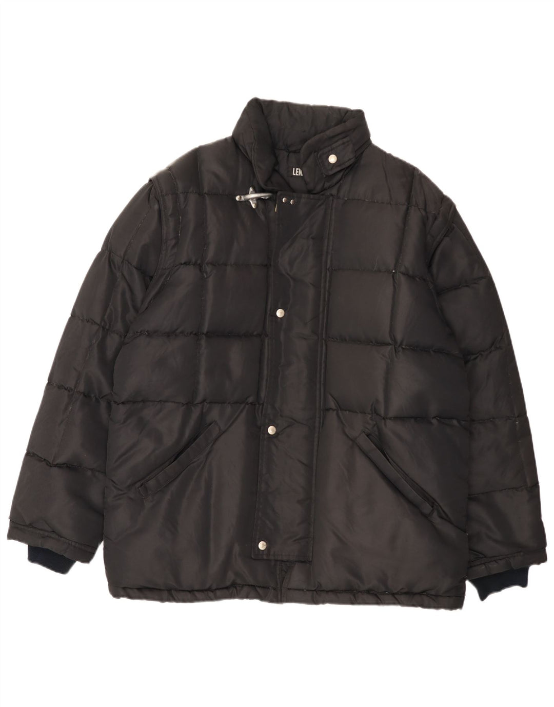 Lennards Chaqueta acolchada para hombre UK 40 Large Nylon negro