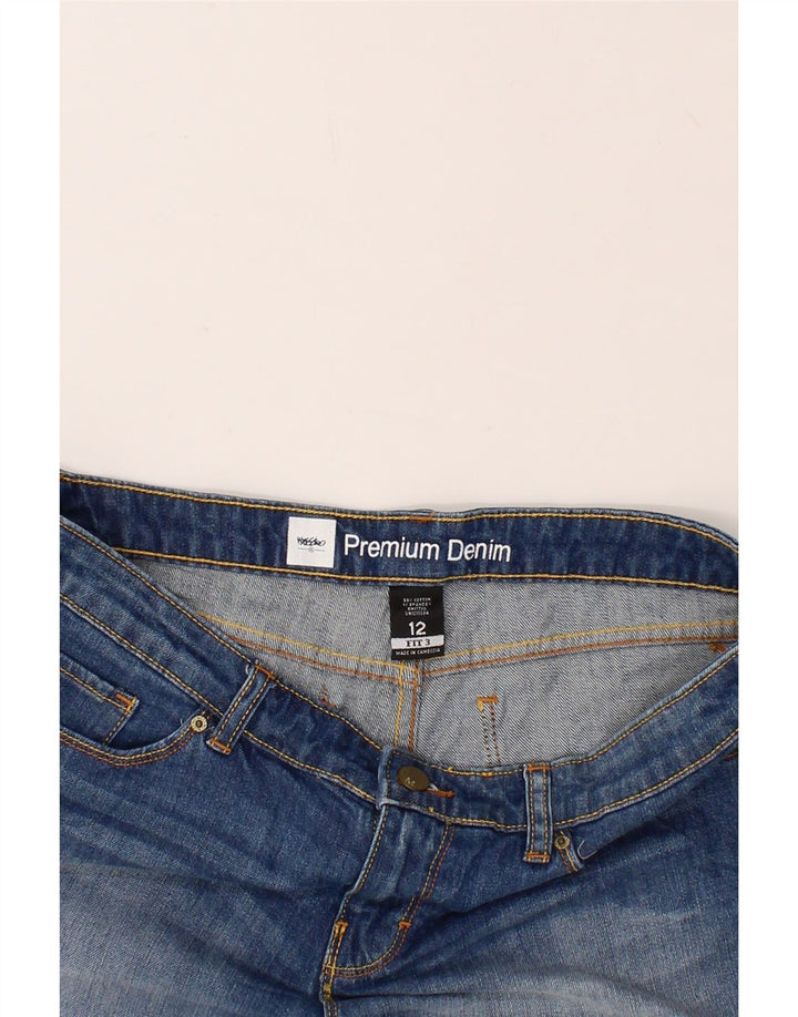 MOSSIMO Womens Denim Shorts US 12 Large W34 Blue Cotton Vintage Mossimo and Second-Hand Mossimo from Messina Hembry 