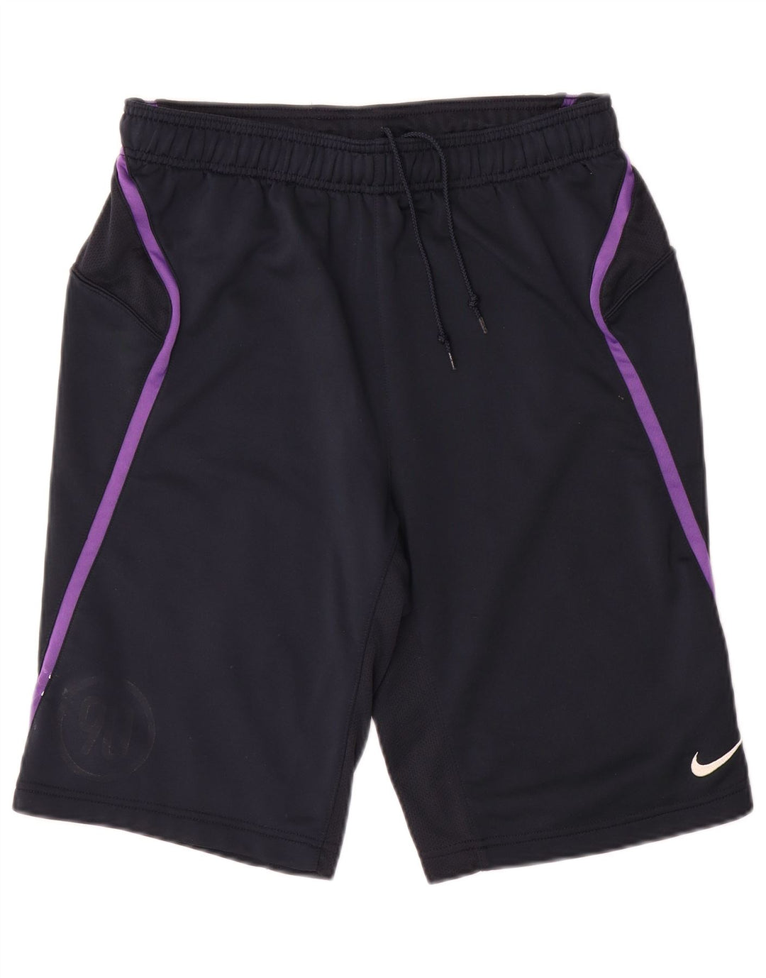 Nike Mens Sport Shorts Medium Navy Blue Colourblock Polyester