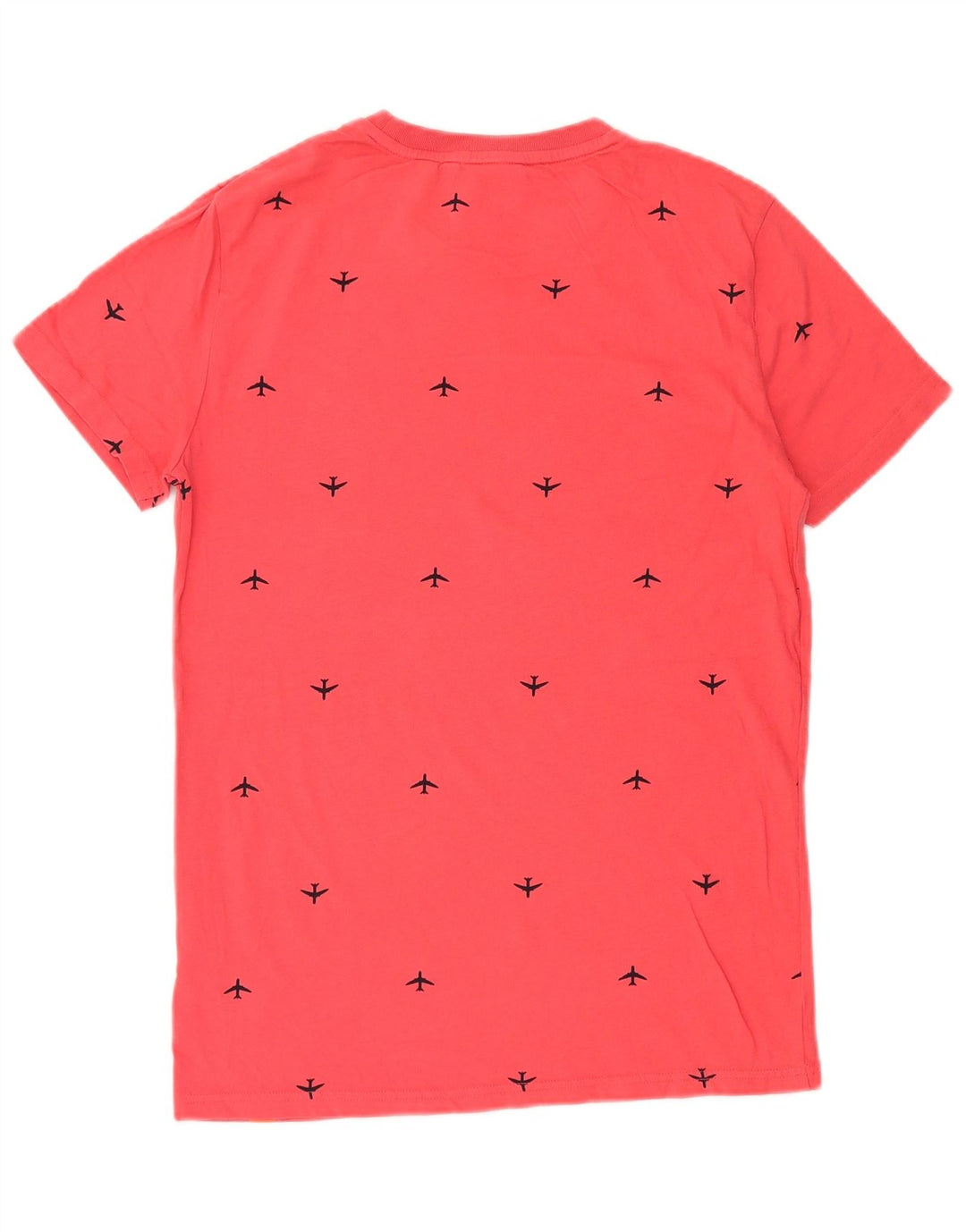 SUPERDRY Mens Graphic T-Shirt Top Medium Red Cotton