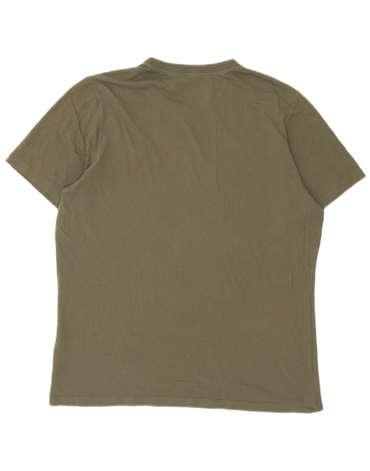 Ανδρικό T-Shirt Nike, μεγάλο βαμβακερό χακί