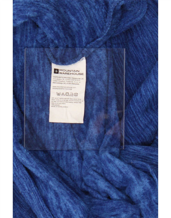 Mountain Warehouse Mens Zip Neck Fleece Jumper Medium Blue Flecked