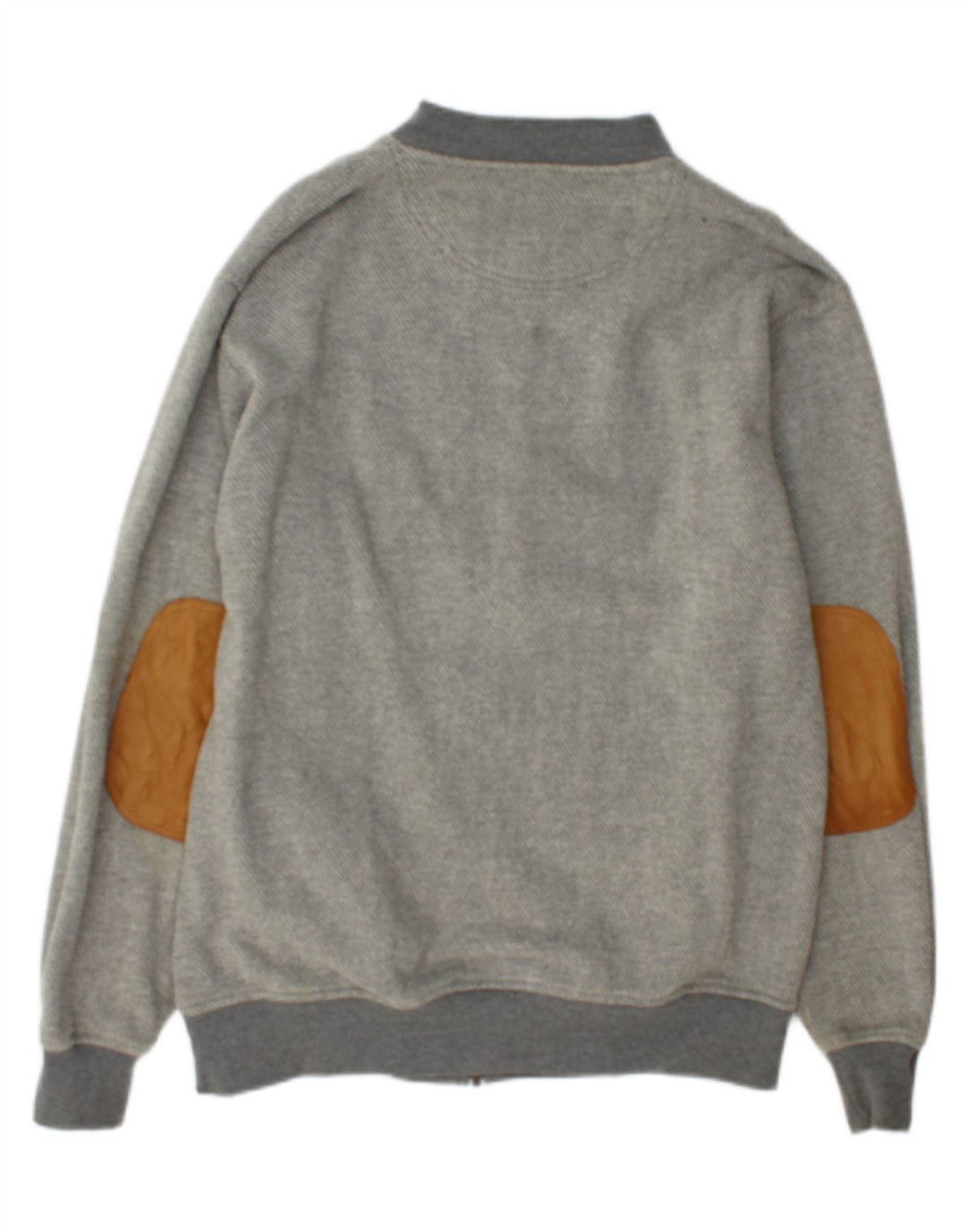 Orvis Herren-Trainingsanzugoberjacke aus mittelgrauer Baumwolle