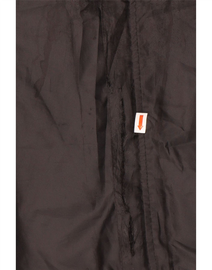 Errea Mens Graphic Rain Jacket UK 36 Small Black Polyester