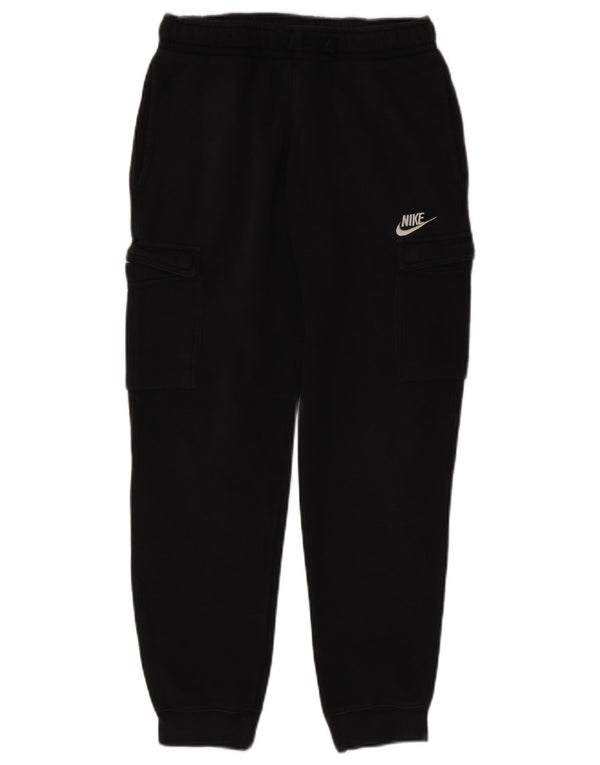 Pantaloni da tuta Nike da ragazzo Cargo Joggers 12-13 anni Large Nero Cotone