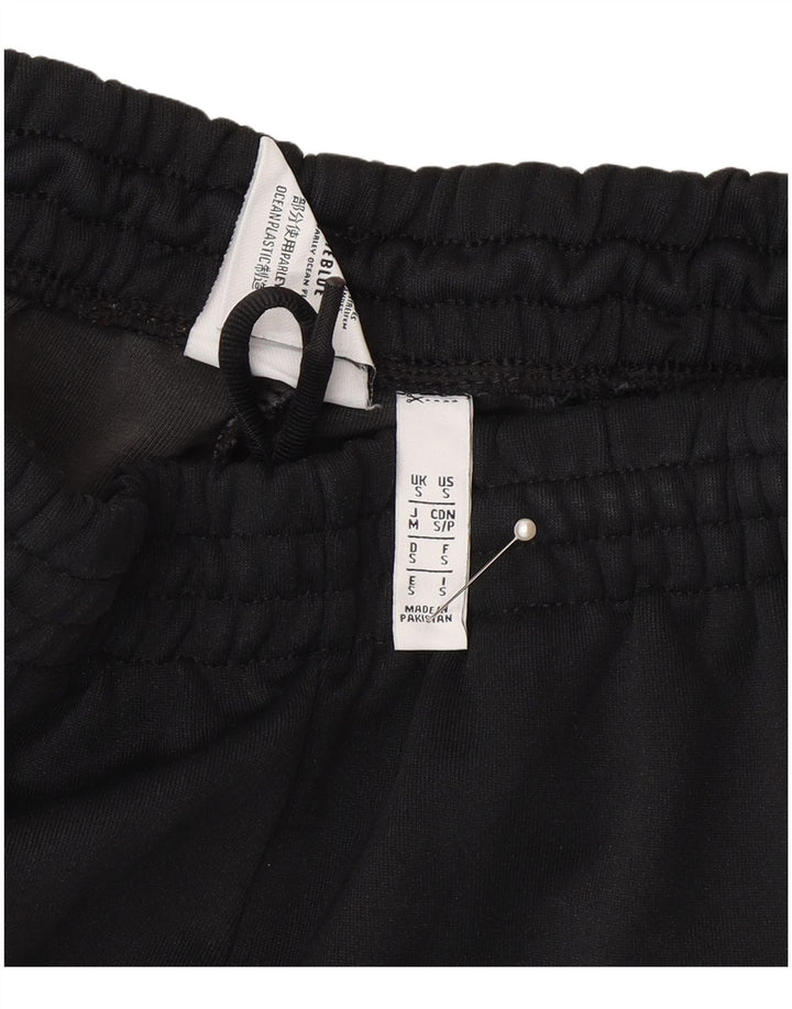 Adidas Mens Tracksuit Trousers Joggers Small  Black Polyester