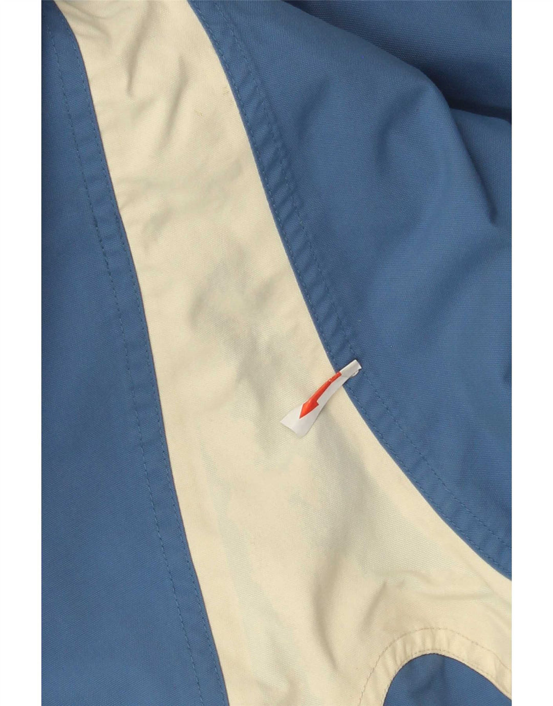 Helly Hansen Mens Hooded Windbreaker Jacket UK 40 Large Blue Colourblock
