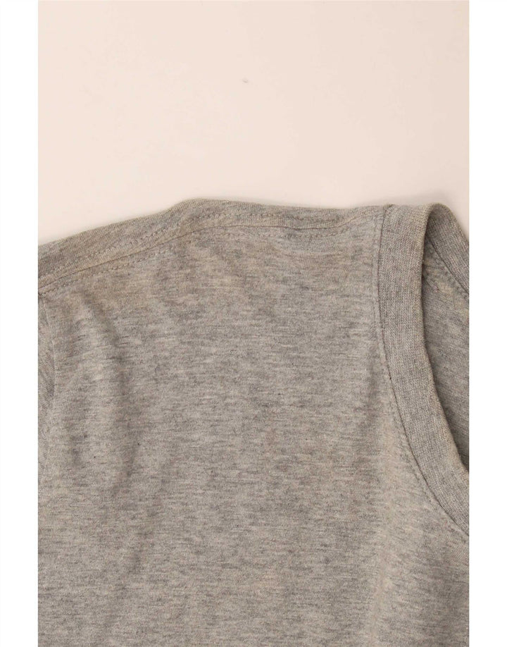 Nike Mens T-Shirt Top XL Grey Flecked Cotton