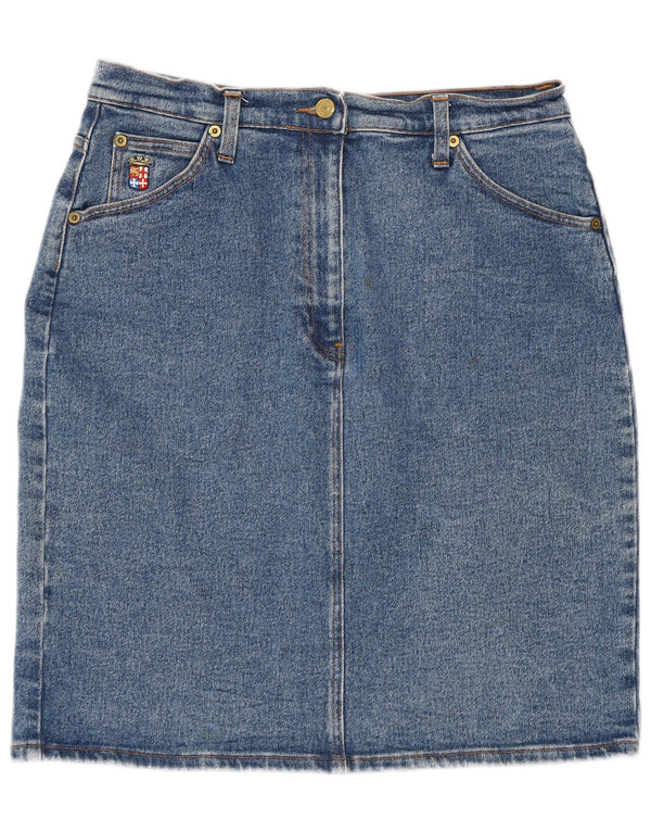 Armata Di Mare Womens Denim Skirt W32 Large Blue