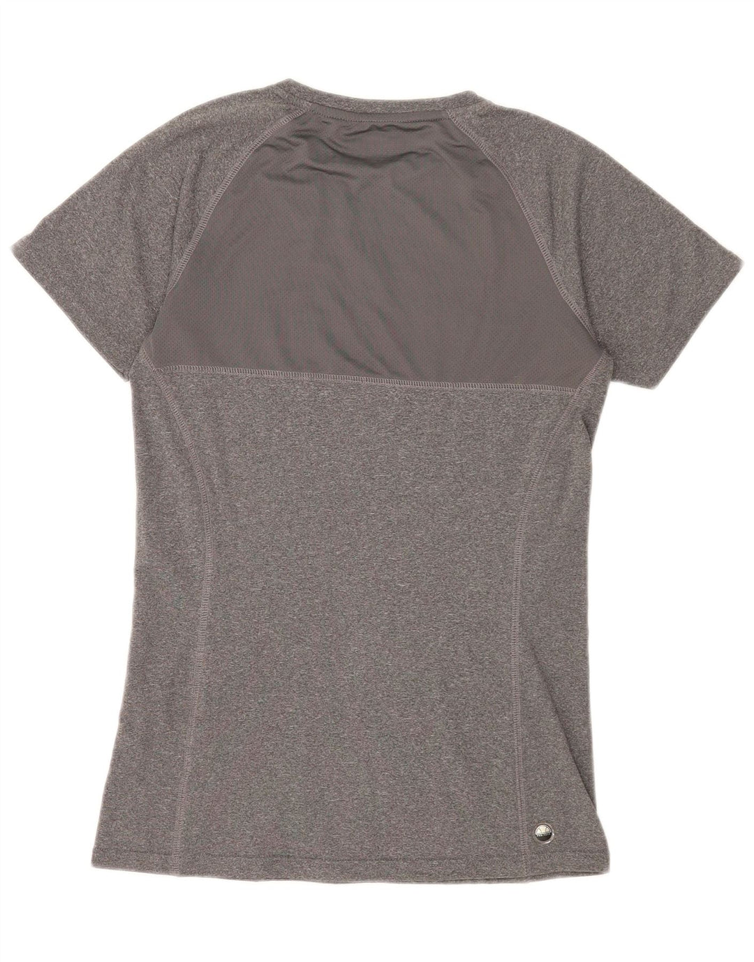 Ellesse Γυναικείο γραφικό T-Shirt Top UK 12 Medium Grey Polyester