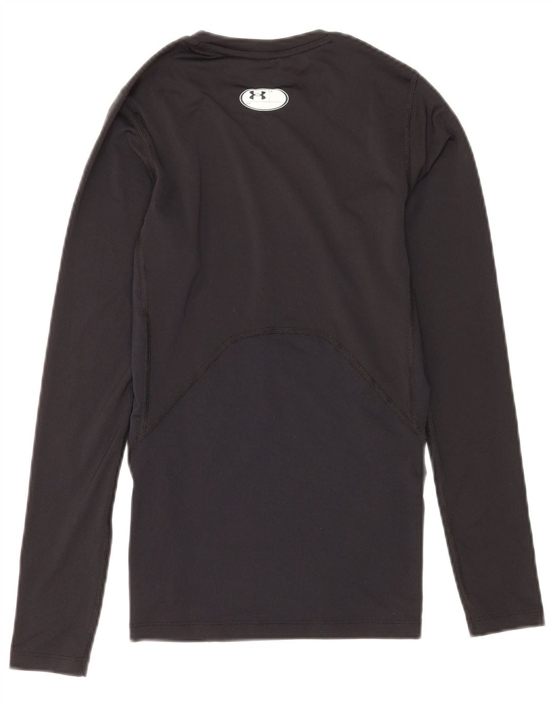 Under Armour Womens Heat Gear Top Long Sleeve UK 10 Small Black Polyester
