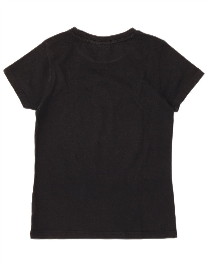 Puma Grafisk T-Shirt Top til kvinder DK 8 Lille Sort