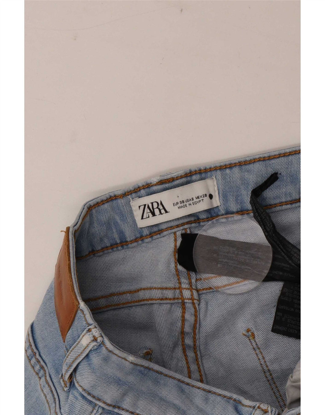 Zara Womens Slim Jeans EU 38 Small W28 L27 Blue Cotton