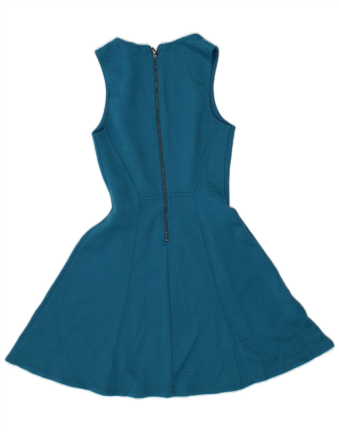 MOSSIMO Womens Sleeveless Swing Dress UK 6 XS Blue Geometric Polyester Vintage Mossimo and Second-Hand Mossimo from Messina Hembry 