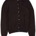 Marks & Spencer Damski sweter kardigan UK 8 Small Black Wiskoza