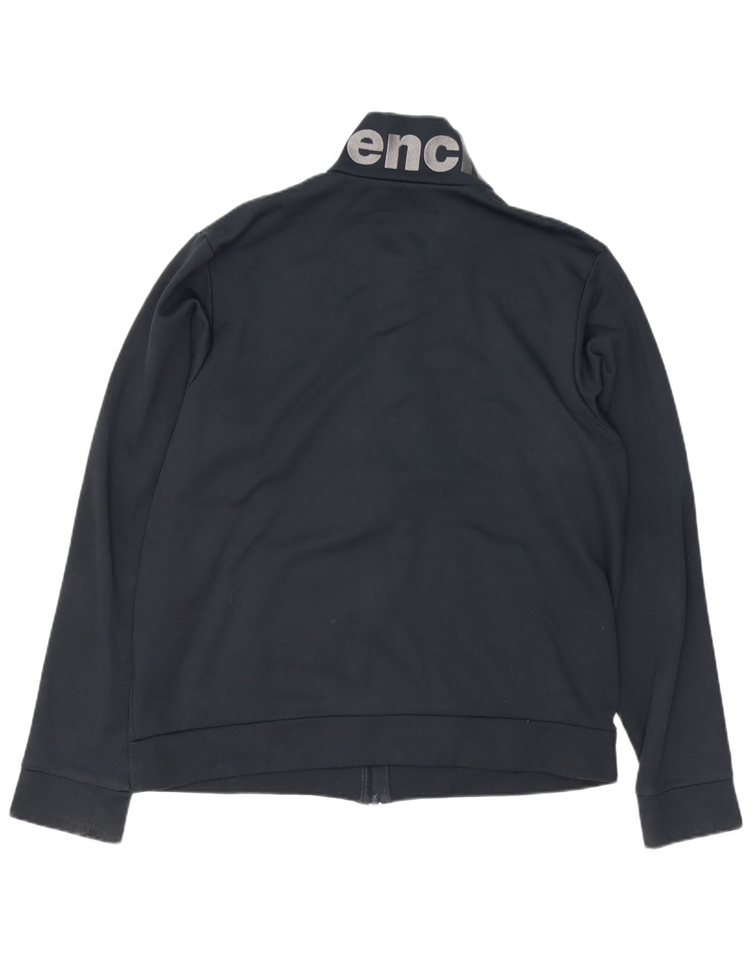 Bench Mens Graphic Tracksuit Top Jacket 2XL Black Polyester