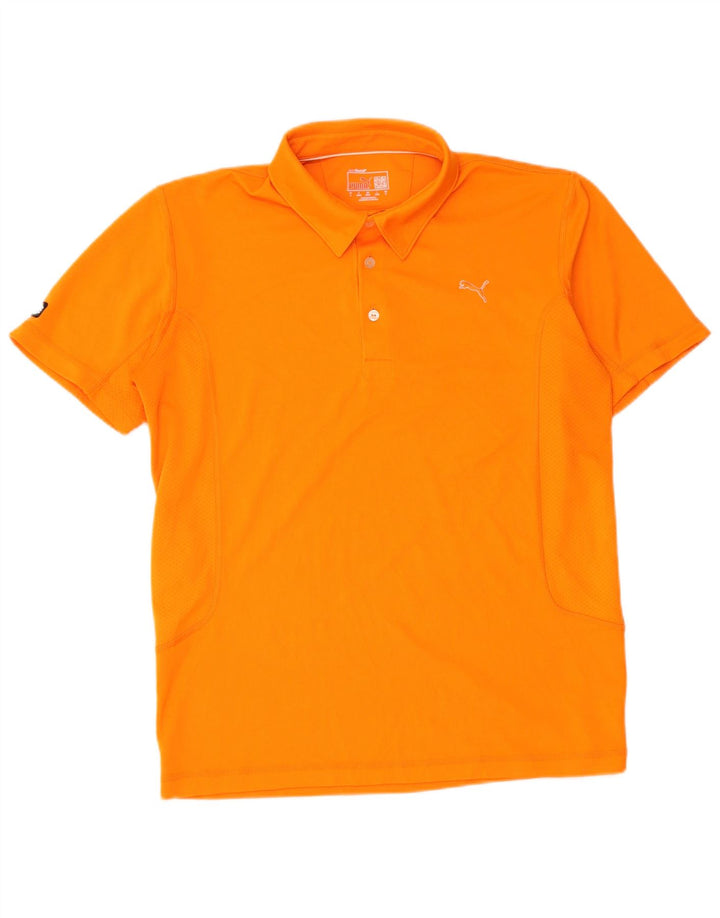 Puma Herren Poloshirt Medium Orange Polyester