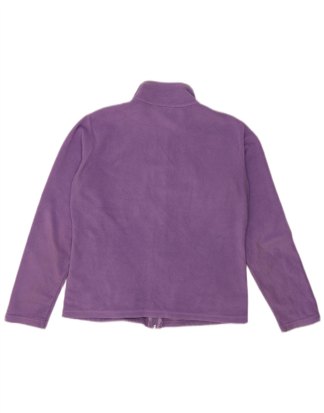 Marks & Spencer Chaqueta polar para mujer UK 12 Poliéster morado mediano
