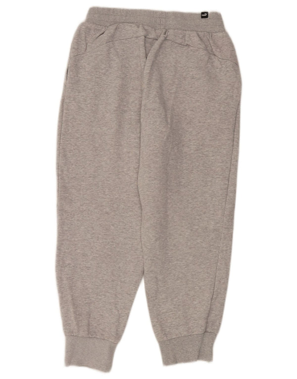 Puma Womens Tracksuit Trousers Joggers UK 10 Small Grey Flecked