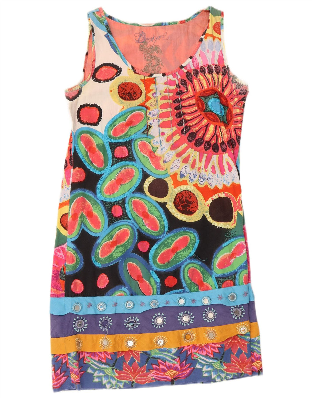 Rochie Desigual pentru femei, cu grafică, 40, florală, multicoloră