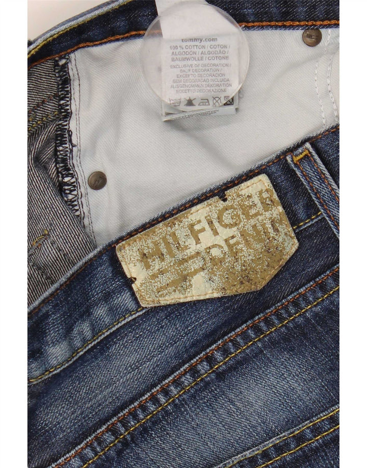 Jeans bootcut da donna Tommy Hilfiger W29 L30 cotone blu