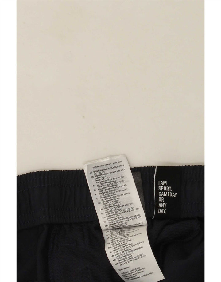 Męskie spodnie dresowe Adidas XL granatowe, poliestrowe
