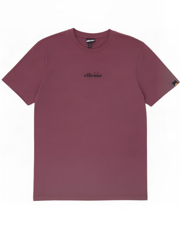 Ellesse Mens Graphic T-Shirt Top Large Purple Cotton