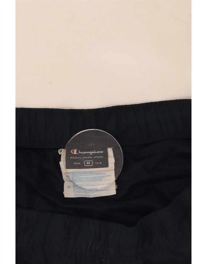 Champion Herre grafiske sportsshorts Medium Marineblå Colourblock Polyester