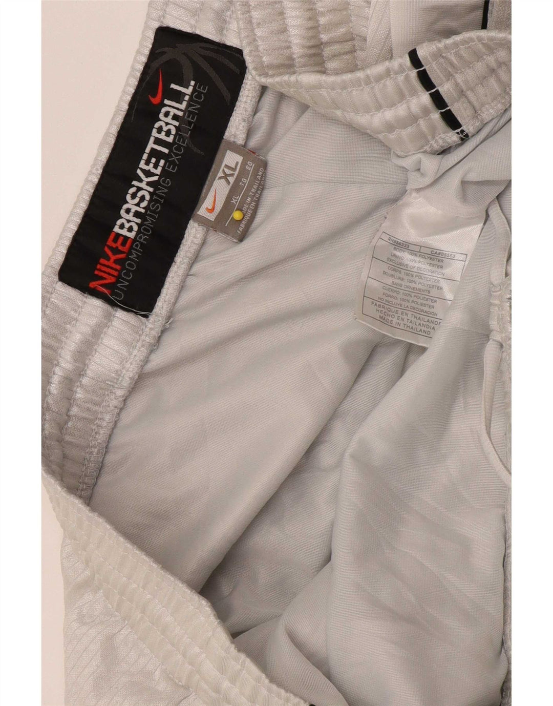 Nike Short de sport pour homme XL Gris Polyester