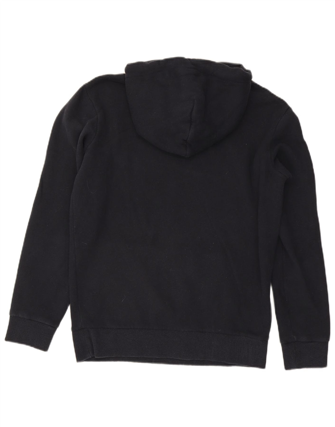 Superdry Mens Graphic Hoodie Jumper Medium Black Cotton