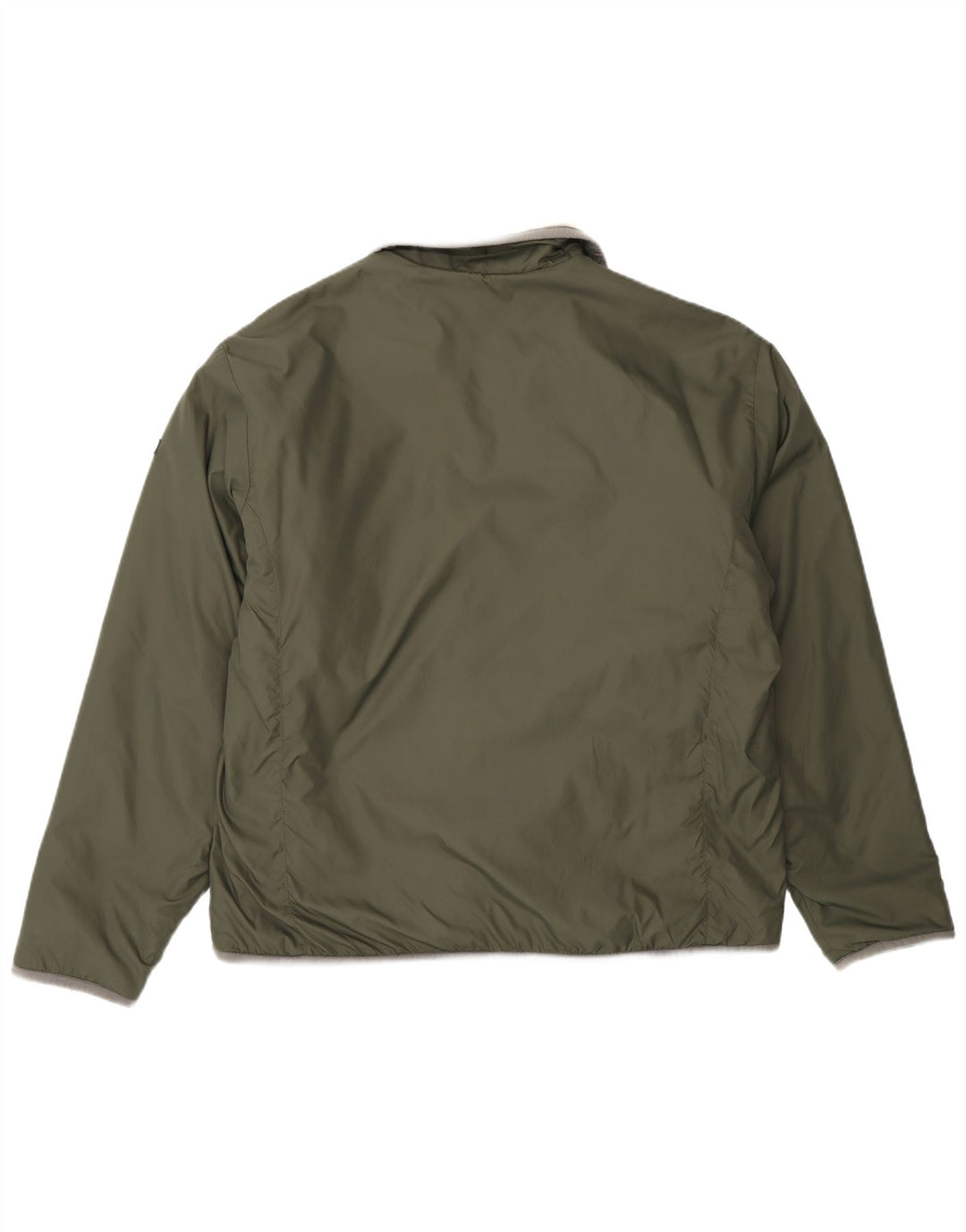 Giacca reversibile geografica da uomo Napapijri UK 40 Large Khaki