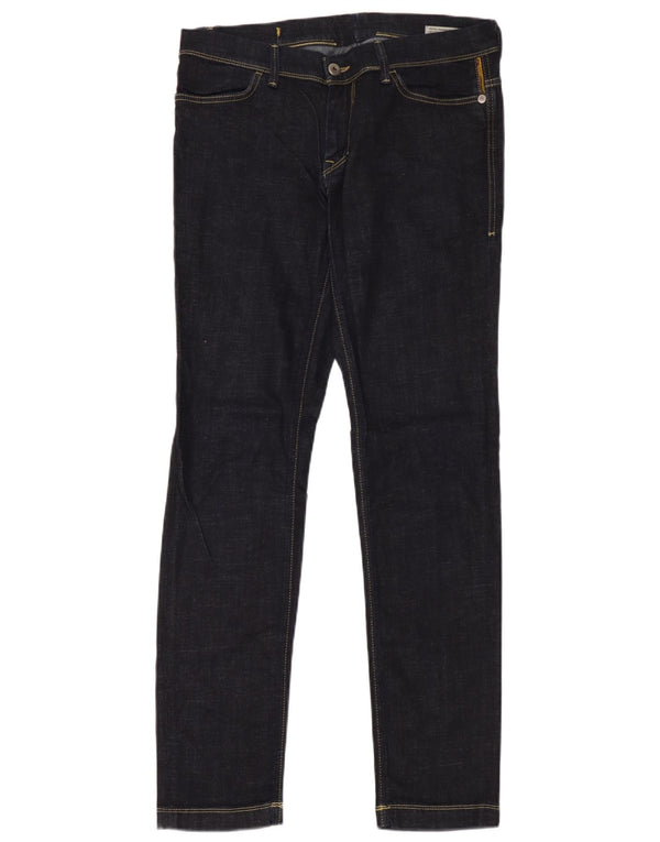 Meltin' Pot Mens Skinny Jeans W36 L34 Navy Blue Cotton