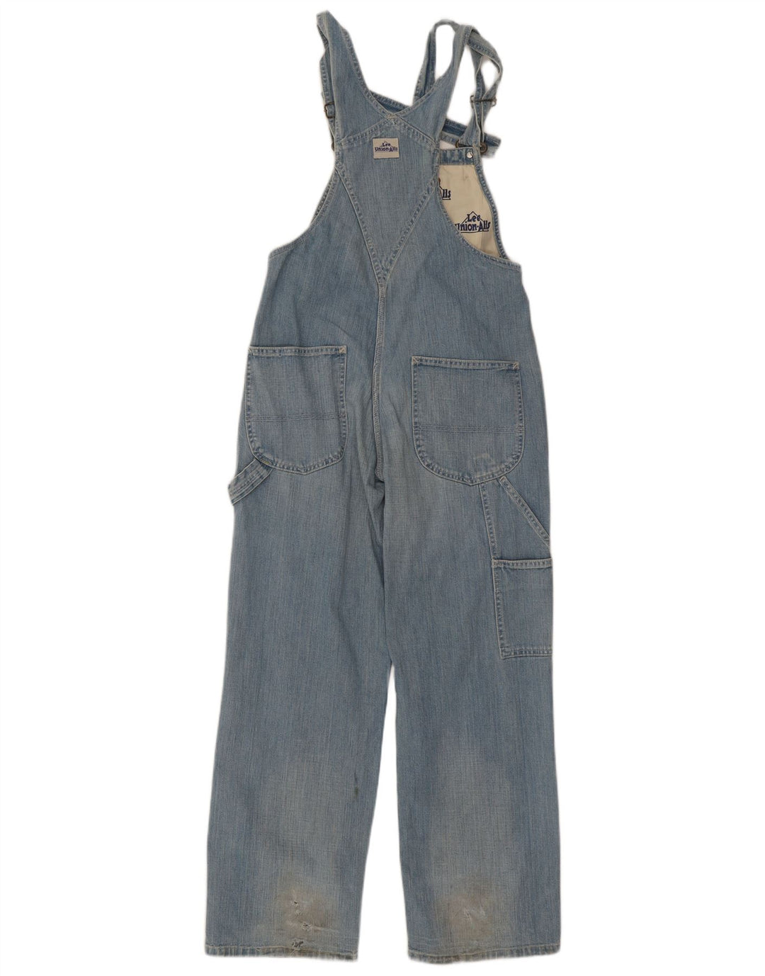 Lee Mens Dungarees Jeans Small W32 L30 Blue Cotton