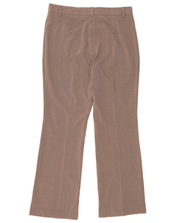 Marks & Spencer Pantalones de traje con corte de bota para mujer UK 10 Small W30 L27 Gris