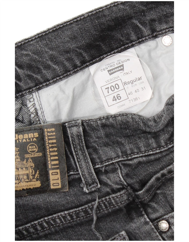 Carrera Mens 700 Regular Slim Jeans IT 46 Small W31 L30 Grey Cotton
