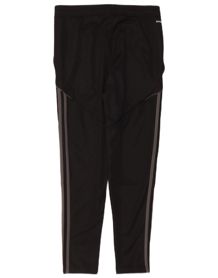 Adidas Mens Aeroready Slim Fit Tracksuit Trousers Medium Black Polyester