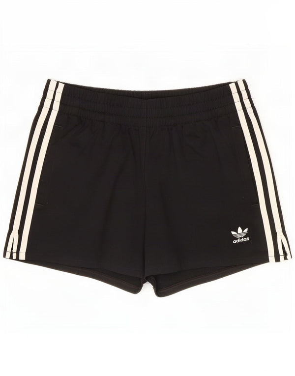 Pantaloncini sportivi Adidas da donna UK 10 piccoli poliestere nero