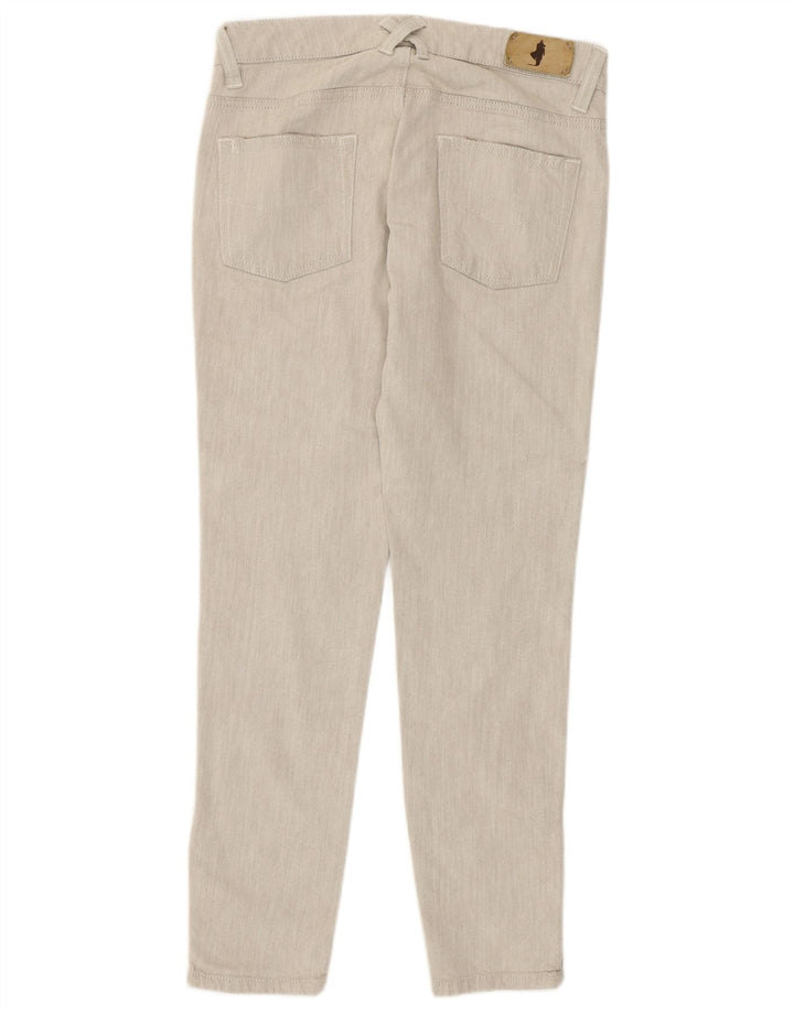 MARLBORO CLASSICS Womens Slim Casual Trousers W29 L27 Beige