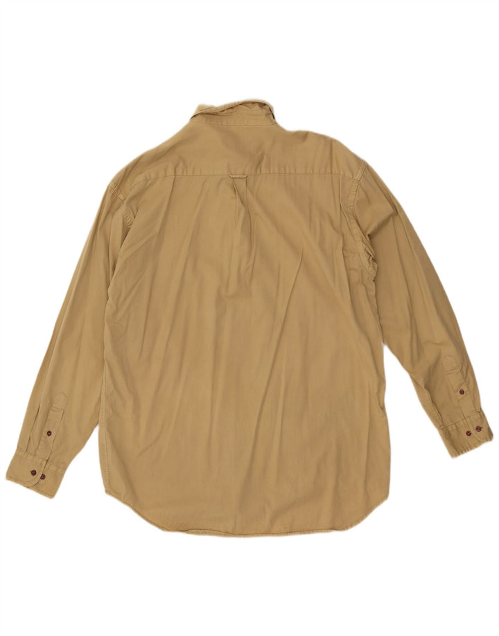 KAPPA Mens Shirt XL Beige Cotton
