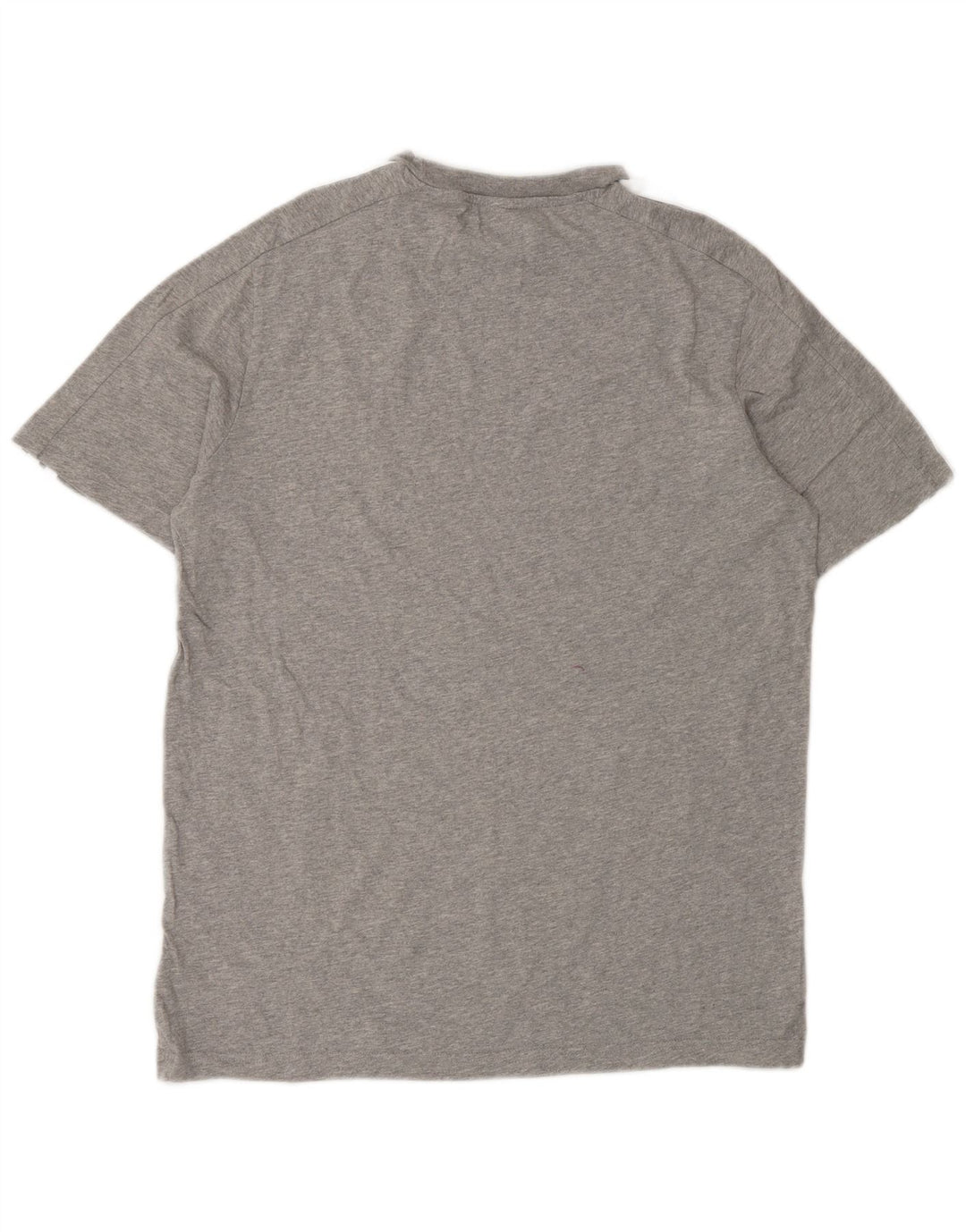 T-shirt da uomo Adidas Top in cotone grigio medio