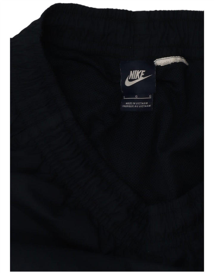 Nike Mens Sport Shorts Large  Navy Blue Polyester