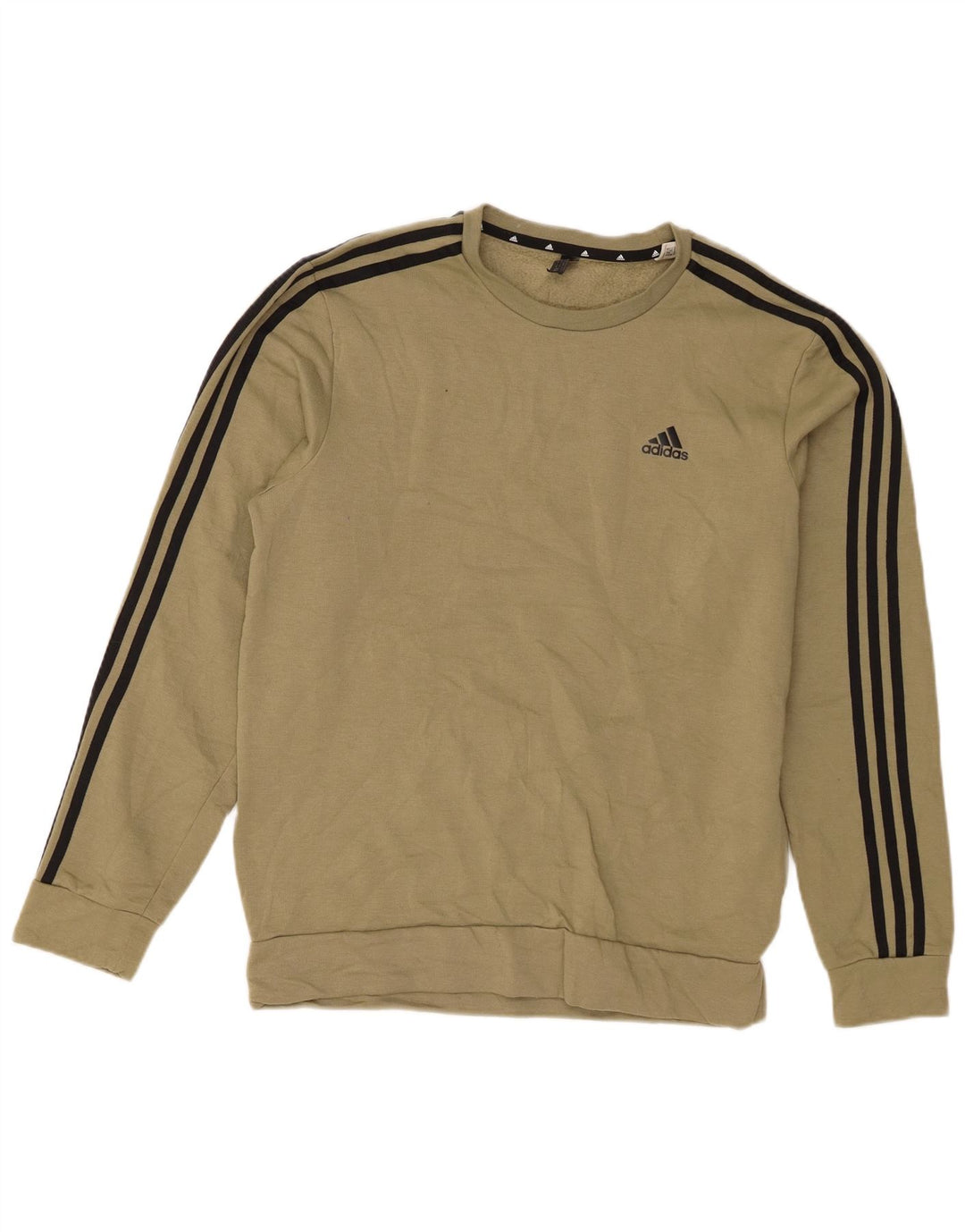 Adidas Herre Primegreen Sweatshirt Jumper Medium Khaki Polyester